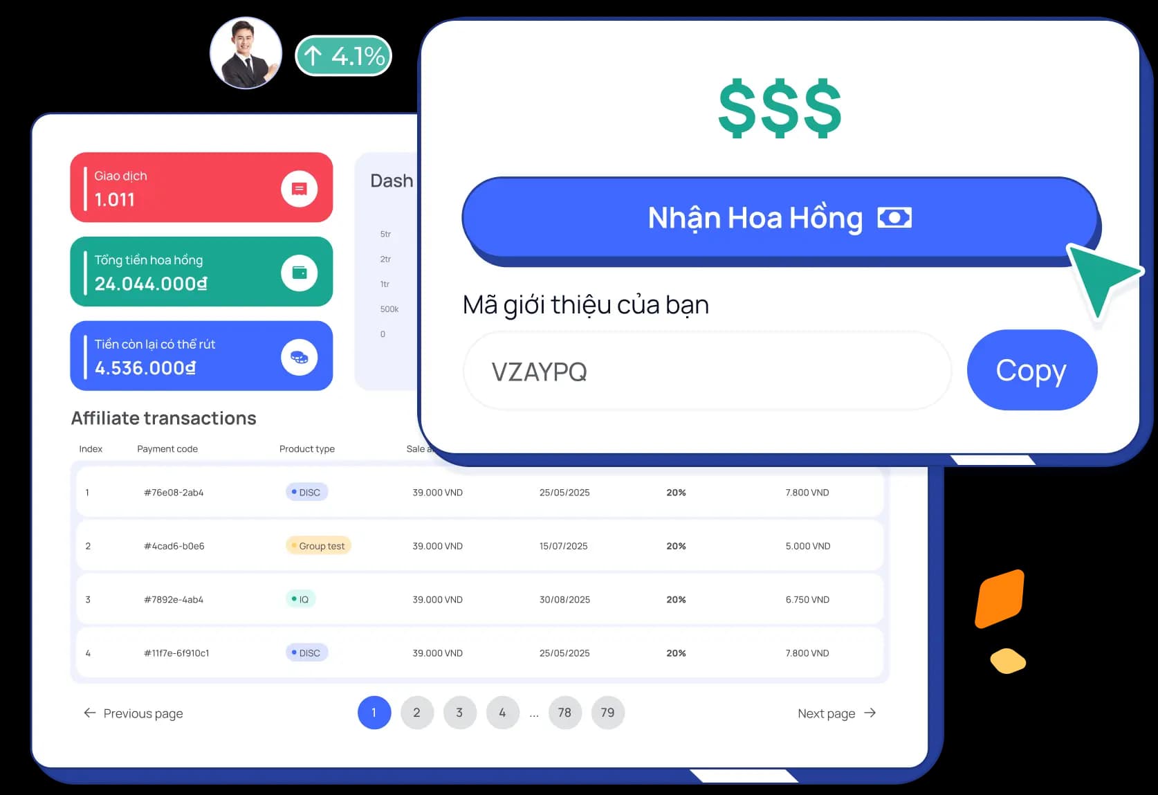 Affiliate Program Mockup