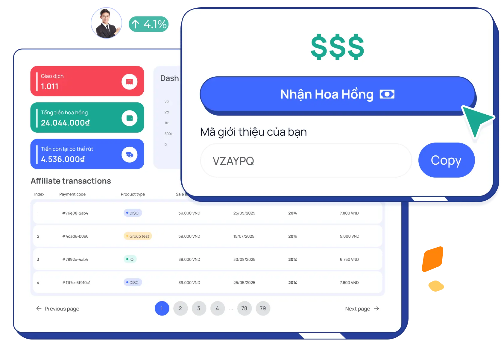 Affiliate Program Mockup